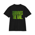 Survives The Rail (Heavyweight Oversized) — Slime Green