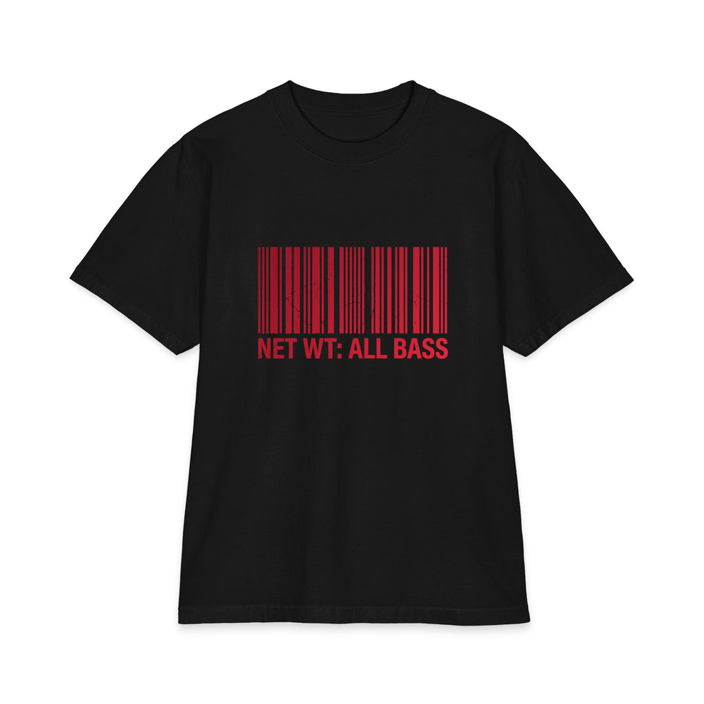 All Bass (Heavyweight Oversized) — Blood Red
