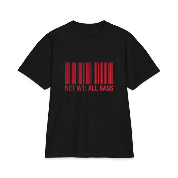 All Bass (Heavyweight Oversized) — Blood Red