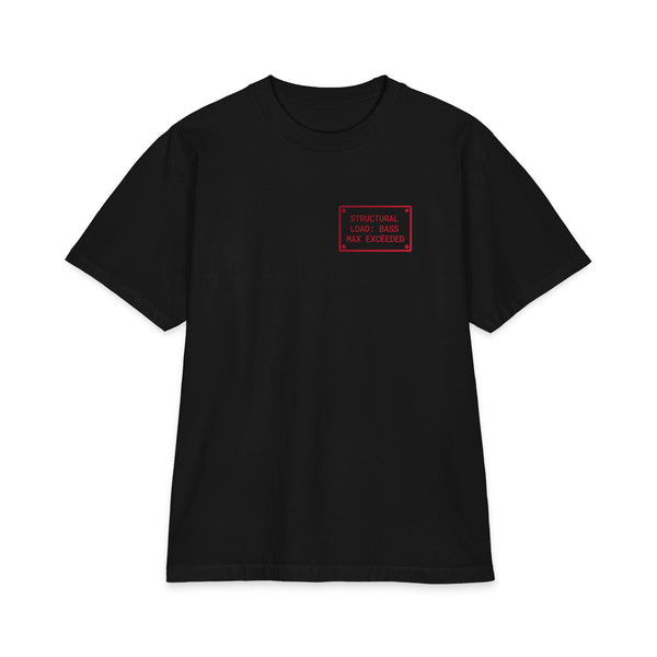 Structural Load (Heavyweight Oversized) — Blood Red